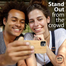 Load image into Gallery viewer, iPhone 12 & 12 Pro - iATO Bamboo Wood Case - Minimalistic Design. - iATO Awesome