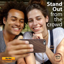 Load image into Gallery viewer, iPhone 6s Plus / 6 Plus - iATO Walnut Wood Case - Minimalistic Design. - iATO Awesome