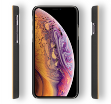 Load image into Gallery viewer, iPhone Xs/X Case. Real Natural Bamboo Wood. Minimalistic Design. - iATO Awesome Accessories