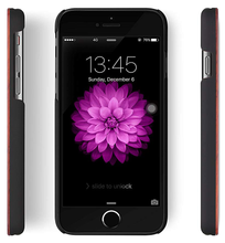 Load image into Gallery viewer, iPhone 6s Plus / 6 Plus Case. Real Natural Rose Wood. Minimalistic Design. - iATO Awesome Accessories