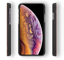 Load image into Gallery viewer, iPhone Xs/X Case. Real Natural Walnut Wood. Minimalistic Design. - iATO Awesome Accessories