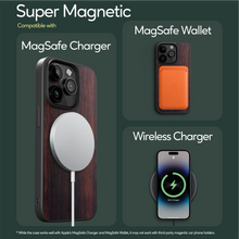 Load image into Gallery viewer, iPhone 14 Pro MagSafe case. Compatible with MagSafe Charger, MagSafe Wallet, and Wireless Charger.