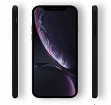 Load image into Gallery viewer, iPhone XR - iATO Bois de Rosewood & Black Saffiano Leather Case - Protective design. - iATO Awesome