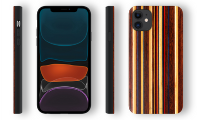 iATO iPhone 11 Skateboard Wood Case - Protective Design. - iATO Awesome
