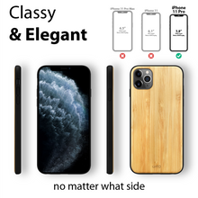 Load image into Gallery viewer, iPhone 11 Pro - iATO Bamboo Wood Case - Protective Design. - iATO Awesome