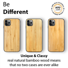 Load image into Gallery viewer, iPhone 11 Pro - iATO Bamboo Wood Case - Protective Design. - iATO Awesome