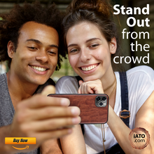 Load image into Gallery viewer, iPhone 11 Pro - iATO Rosewood Case - Protective Design. - iATO Awesome