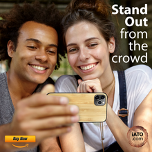 Load image into Gallery viewer, iPhone 11 Pro - iATO Bamboo Wood Case - Protective Design. - iATO Awesome