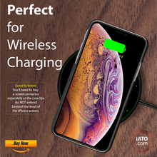 Load image into Gallery viewer, iPhone Xs Max Case. Real Natural Walnut Wood. Minimalistic Design. - iATO Awesome Accessories