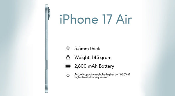 iPhone 17 Air Latest Leak Reveals Impressive and Questionable Design Choices