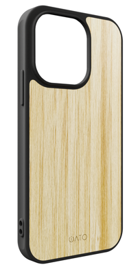 iPhone 15 Pro Max - iATO Bamboo Wood Case - Protective Design. - iATO Awesome