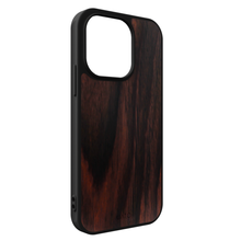 Load image into Gallery viewer, iPhone 15 Pro Max - iATO Ebony Wood Case - Protective Design. - iATO Awesome
