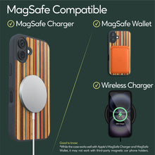Load image into Gallery viewer, iPhone 16 Case - MagSafe® Compatible - Skateboard Wood - iATO Wooden Wonders
