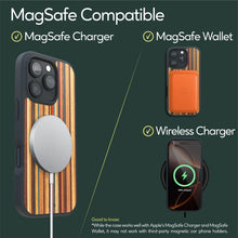 Load image into Gallery viewer, iPhone 16 Pro Max Case - MagSafe® Compatible - Skateboard Wood - iATO Wooden Wonders
