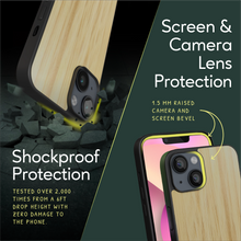 Load image into Gallery viewer, iPhone 13 mini - iATO Bamboo Wood Case - Protective Design. - iATO Awesome
