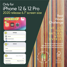 Load image into Gallery viewer, iPhone 12 Pro Max - iATO Skateboard Wood Case - Protective Design. - iATO Awesome
