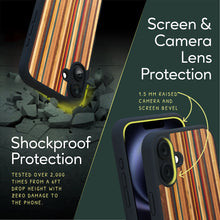 Load image into Gallery viewer, iPhone 16 Case - MagSafe® Compatible - Skateboard Wood - iATO Wooden Wonders
