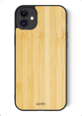 iPhone 11 - iATO Bamboo Wood Case - Protective Design. - iATO Awesome