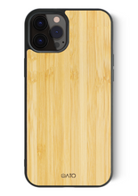 Load image into Gallery viewer, iPhone 12 &amp; 12 Pro - iATO Bamboo Wood Case - Protective Design. - iATO Awesome
