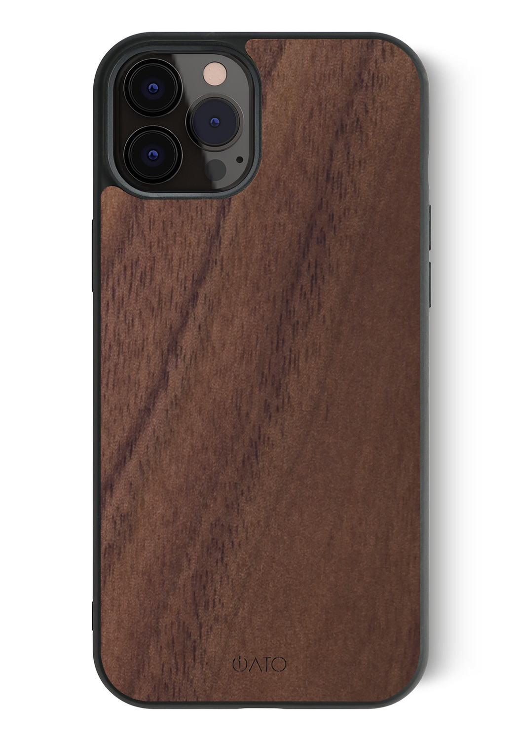 iPhone 12 & 12 Pro - iATO Walnut Wood Case - Protective Design. - iATO Awesome