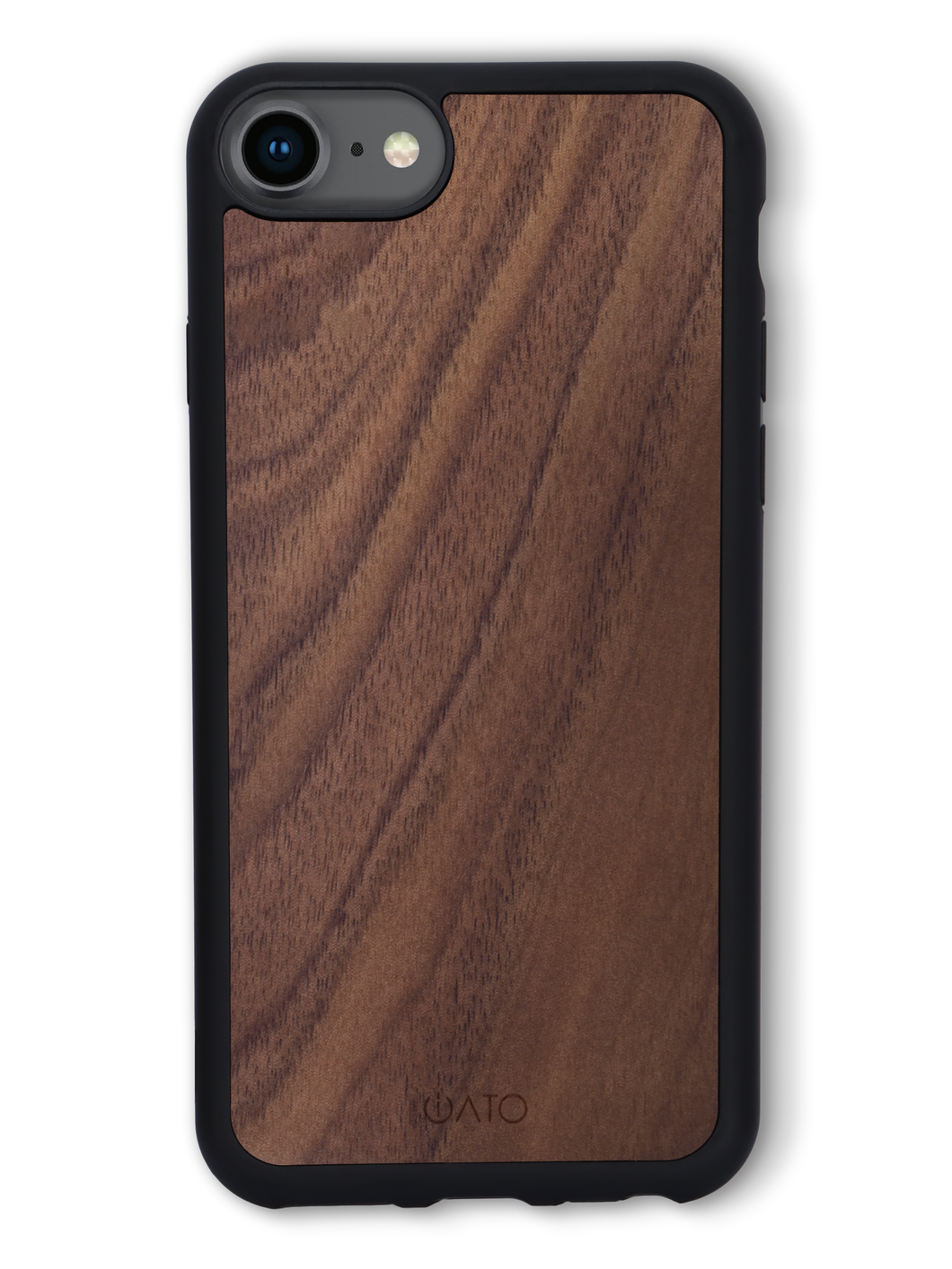 iPhone 7/8/ SE 2020 & 2022 - iATO Walnut Wood Case - Protective Design. - iATO Awesome