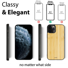 Load image into Gallery viewer, iPhone 12 &amp; 12 Pro - iATO Bamboo Wood Case - Protective Design. - iATO Awesome
