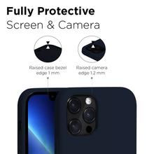 Load image into Gallery viewer, iPhone 13 Pro - iATO Midnight Blue Liquid Silicone Case - Protective Design. - iATO Awesome
