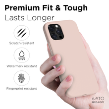 Load image into Gallery viewer, iPhone 12 Pro Max - iATO Pink Liquid Silicone Case - Protective Design. - iATO Awesome
