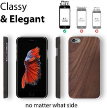 Load image into Gallery viewer, iPhone 6s Plus / 6 Plus - iATO Walnut Wood Case - Minimalistic Design. - iATO Awesome
