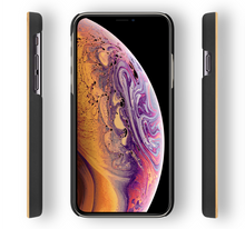 Load image into Gallery viewer, iPhone Xs Max Case. Real Natural Bamboo Wood. Minimalistic Design. - iATO Awesome Accessories 
