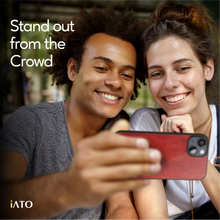 Load image into Gallery viewer, iPhone 14 - iATO Rosewood Case - Protective Design. - iATO Awesome
