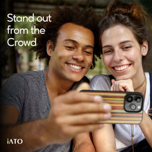 Load image into Gallery viewer, iPhone 13 Pro Max - iATO Skateboard Wood Case - Protective Design. - iATO Awesome
