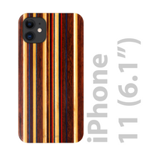 Load image into Gallery viewer, iATO iPhone 11 Skateboard Wood Case - Protective Design. - iATO Awesome
