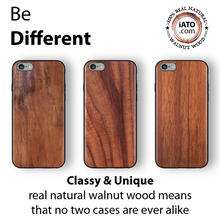 Load image into Gallery viewer, iPhone 6s Plus / 6 Plus - iATO Walnut Wood Case - Protective Design. - iATO Awesome
