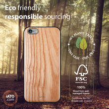 Load image into Gallery viewer, iPhone 6s Plus / 6 Plus - iATO European Ash Wood Case - Protective Design. - iATO Awesome
