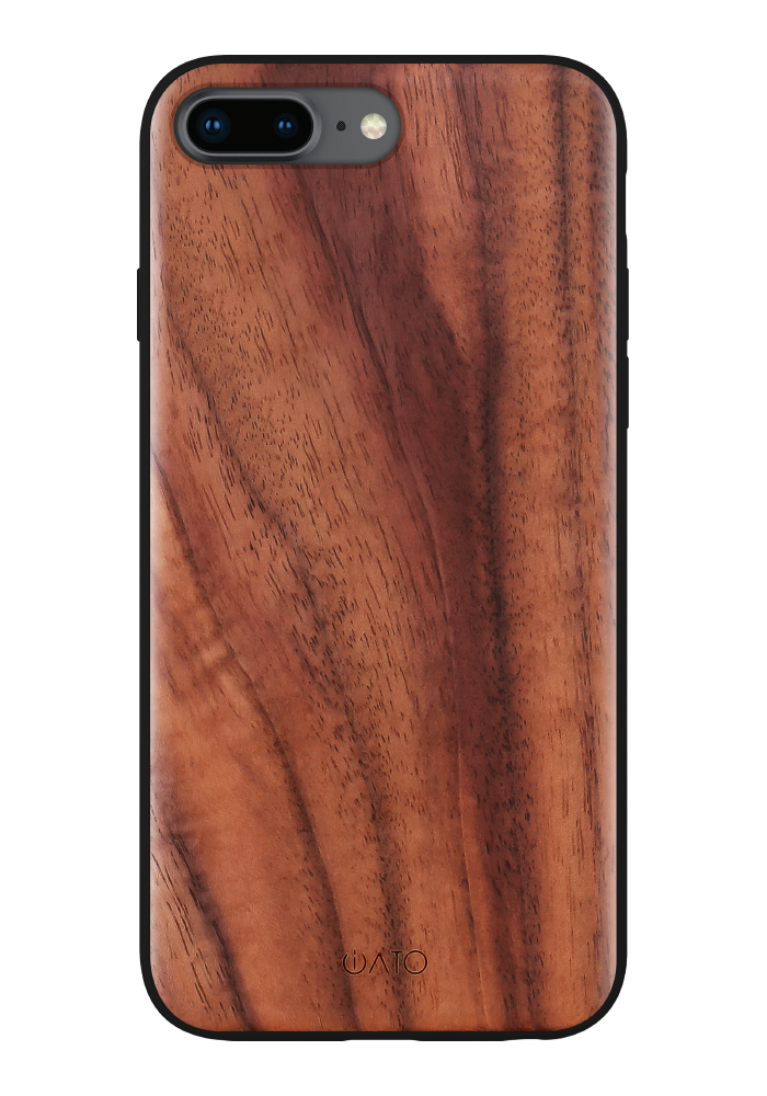 iPhone 8 Plus / 7 Plus - iATO Walnut Wood Case - Protective Design. - iATO Awesome